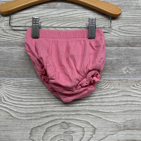 Ribbed Shirt & Bloomers Ruffle Trim 0-3m