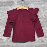 Nw/oT Shirt Ruffle Shoulder