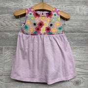 Textured Dress & Bloomers Crochet Flowers 6-12m