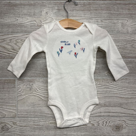 LS Shirt, LS Bodysuit & Leggings Flowers Dots 6m