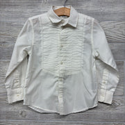LS Pleated Button Up Shirt 5t