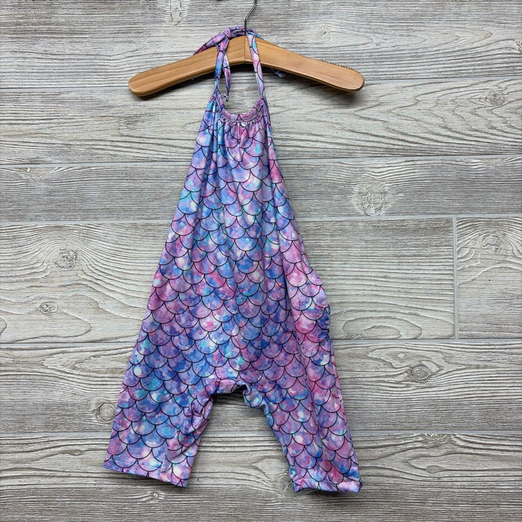 Halter Outfit Mermaid Scales 9-12m