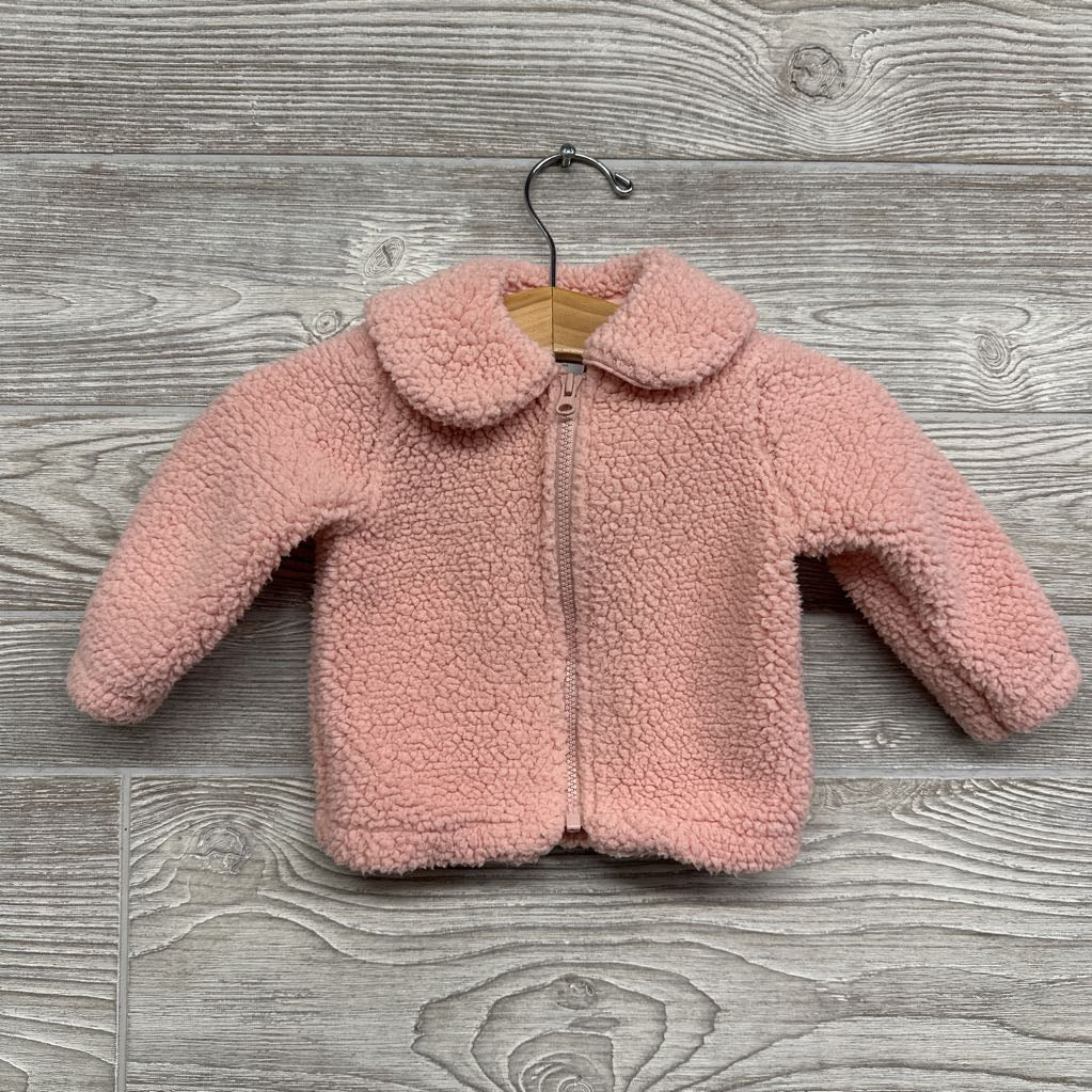 Collared Sherpa Jacket 0-3m