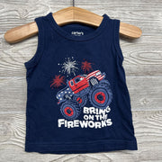 Tank Top Bring On The Fireworks Monster Truck 12m