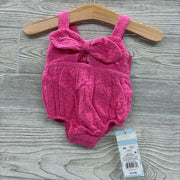 NEW Tank Eyelet Romper Bow nb