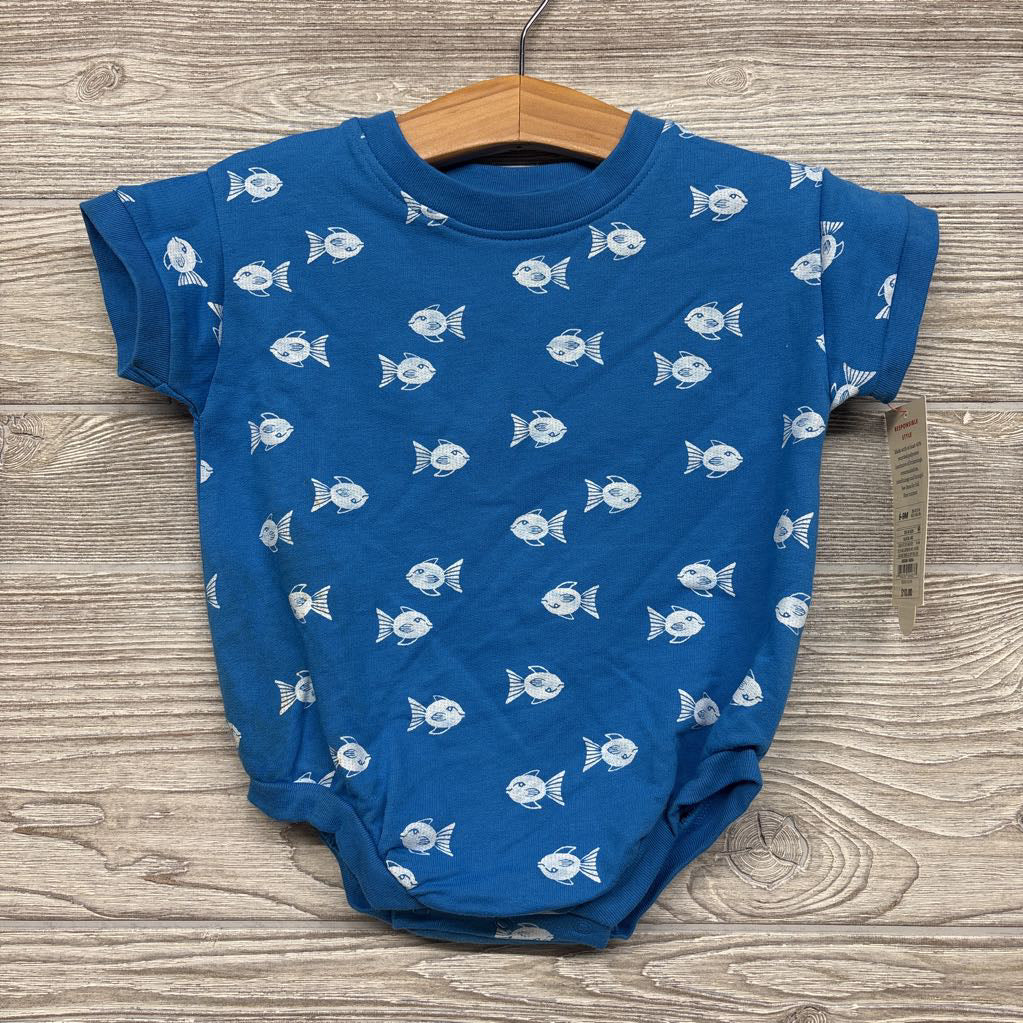 NEW Romper Fish 6-9m