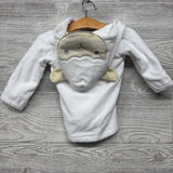 Lamb Terry Robe 0-9M