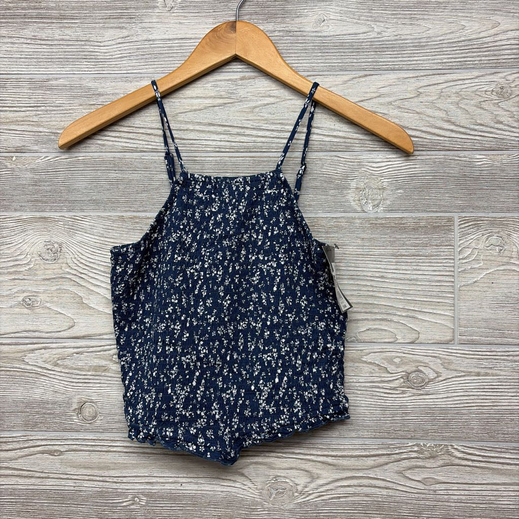 NEW Smocked Tank Top Flowers 10-12