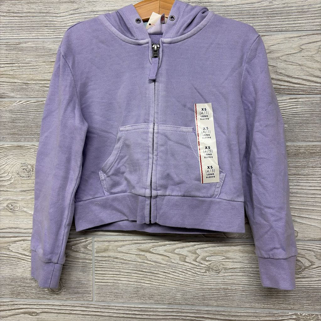 NEW Full Zip Hoodie 4-5
