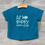NEW Shirt & Shorts Lil' Guppy Swim Club 3-6m