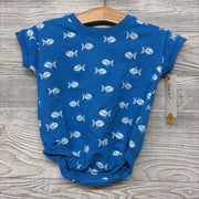 NEW Shorty Romper Fish 3-6m