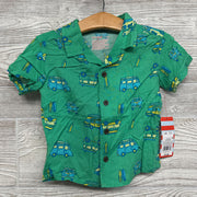 NEW Button Up Shirt Vans Surf Boards 12m