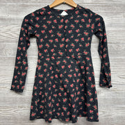 Ribbed LS Dress Flowers 8