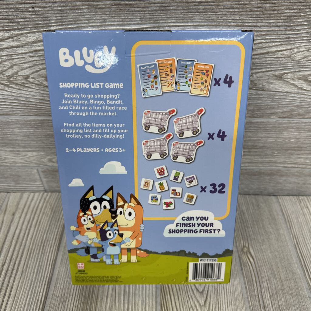 NEW Shopping List Memory Game