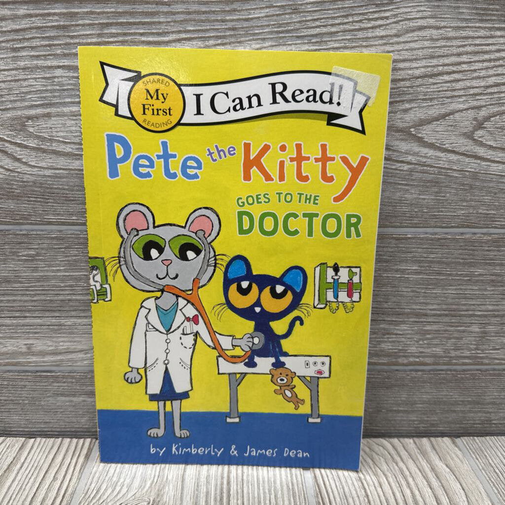 I Can Read Pete The Kitty Goes To The Doctor