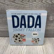 Baby's First Words Are Dada Board Book
