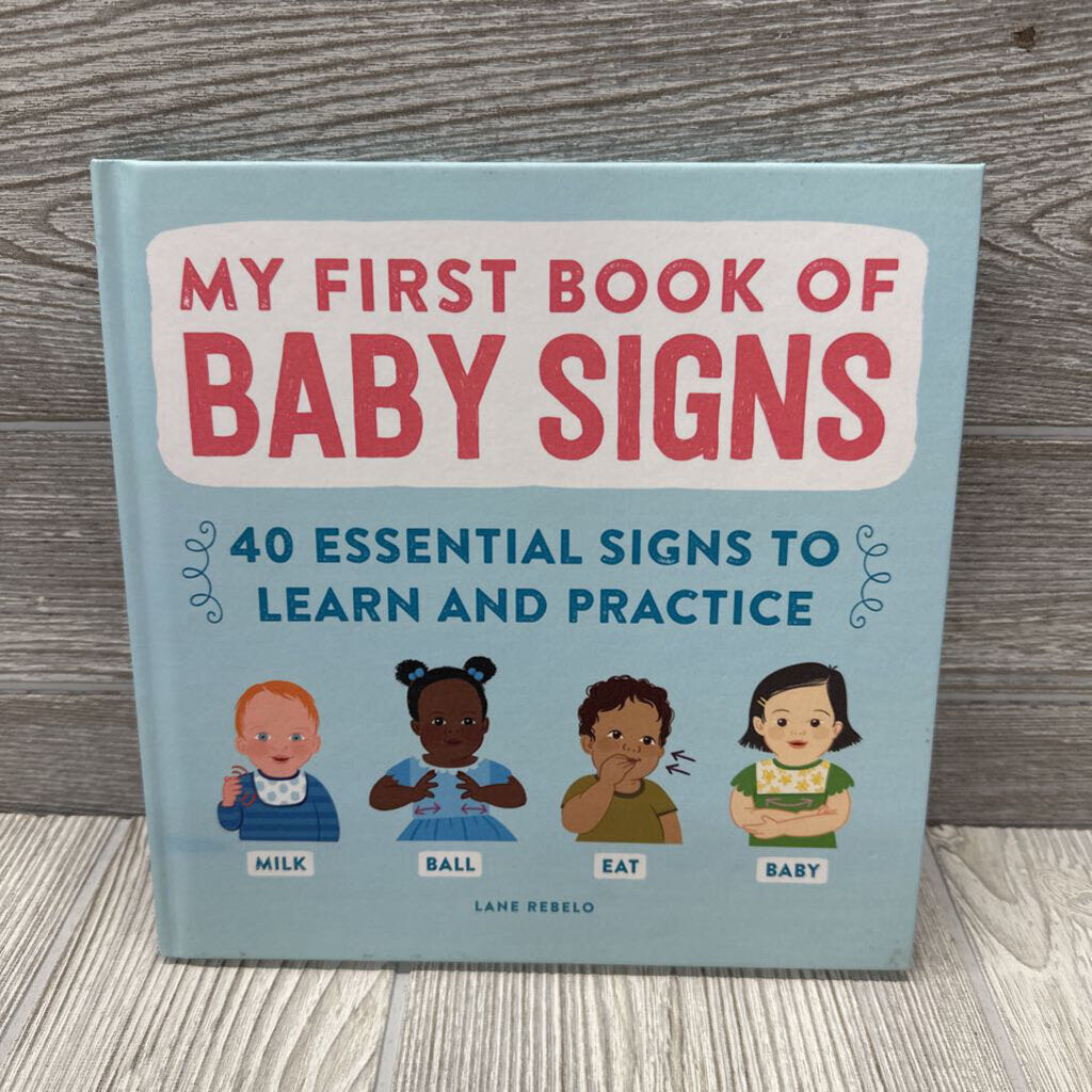 My First Book Of Baby Signs Hardcover Book