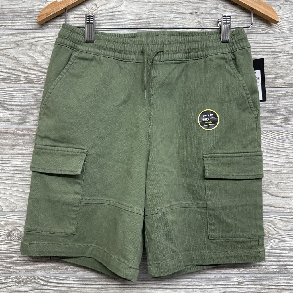 NEW Cargo Drawstring Shorts 10-12