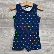 NEW Tank Romper Hearts 6m