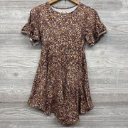 Bell Sleeve Dress Flowers 8