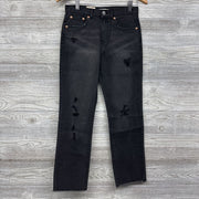 NEW High Rise Ankle Straight Jeans 14