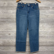 NEW High Rise Ankle Straight Jeans 14