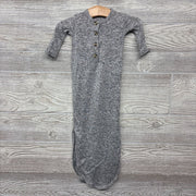 LS Knotted Gown W/ Booties & Hat nb