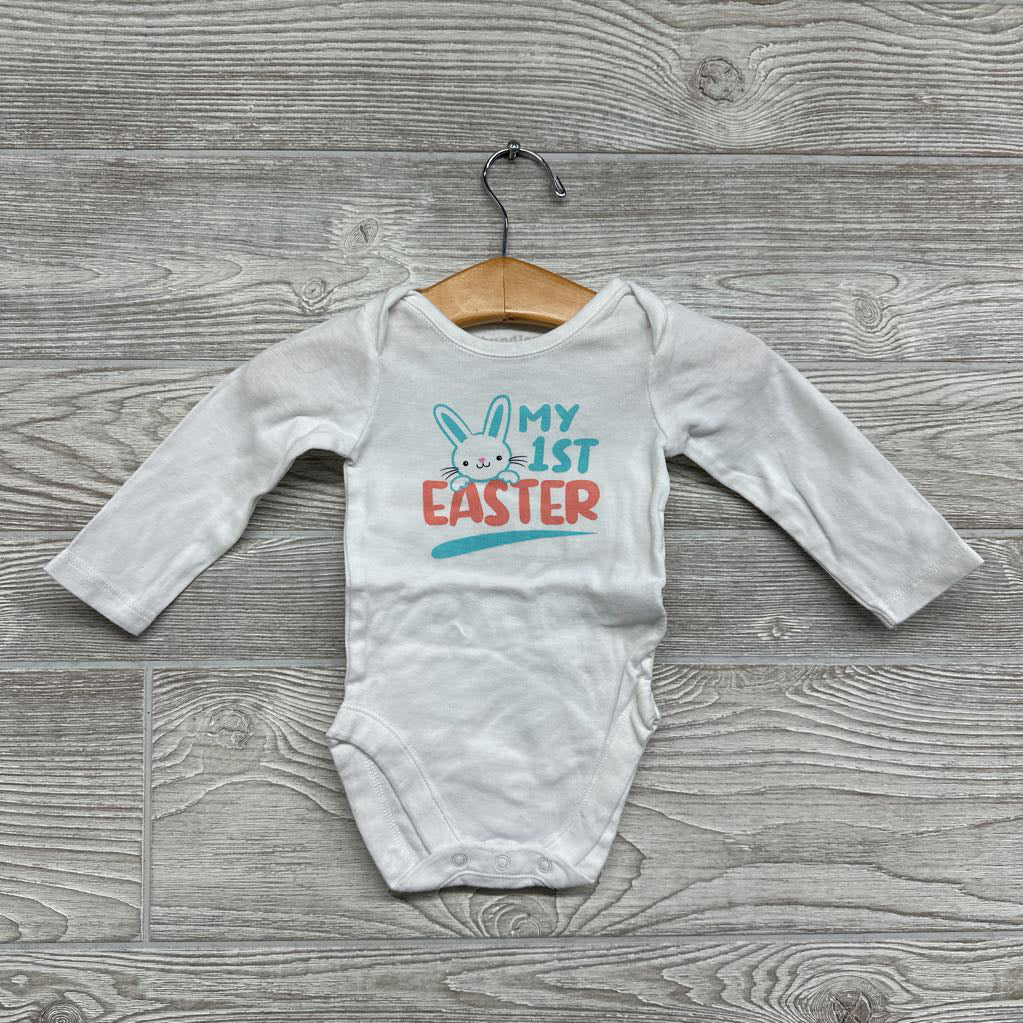 LS Bodysuit My 1st Easter 3-6m