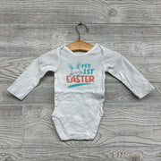LS Bodysuit My 1st Easter 3-6m