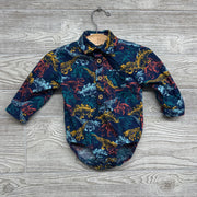 Button Up Shirt Dinosaurs 6M