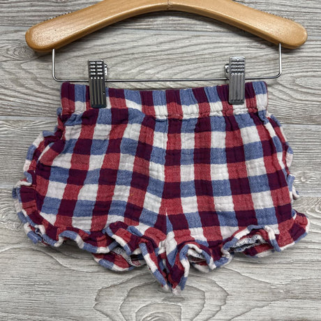 Muslin Smocked Dress & Bloomers Gingham 2t