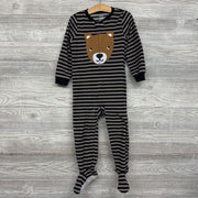 Blanket Sleeper Stripes Bear 4t