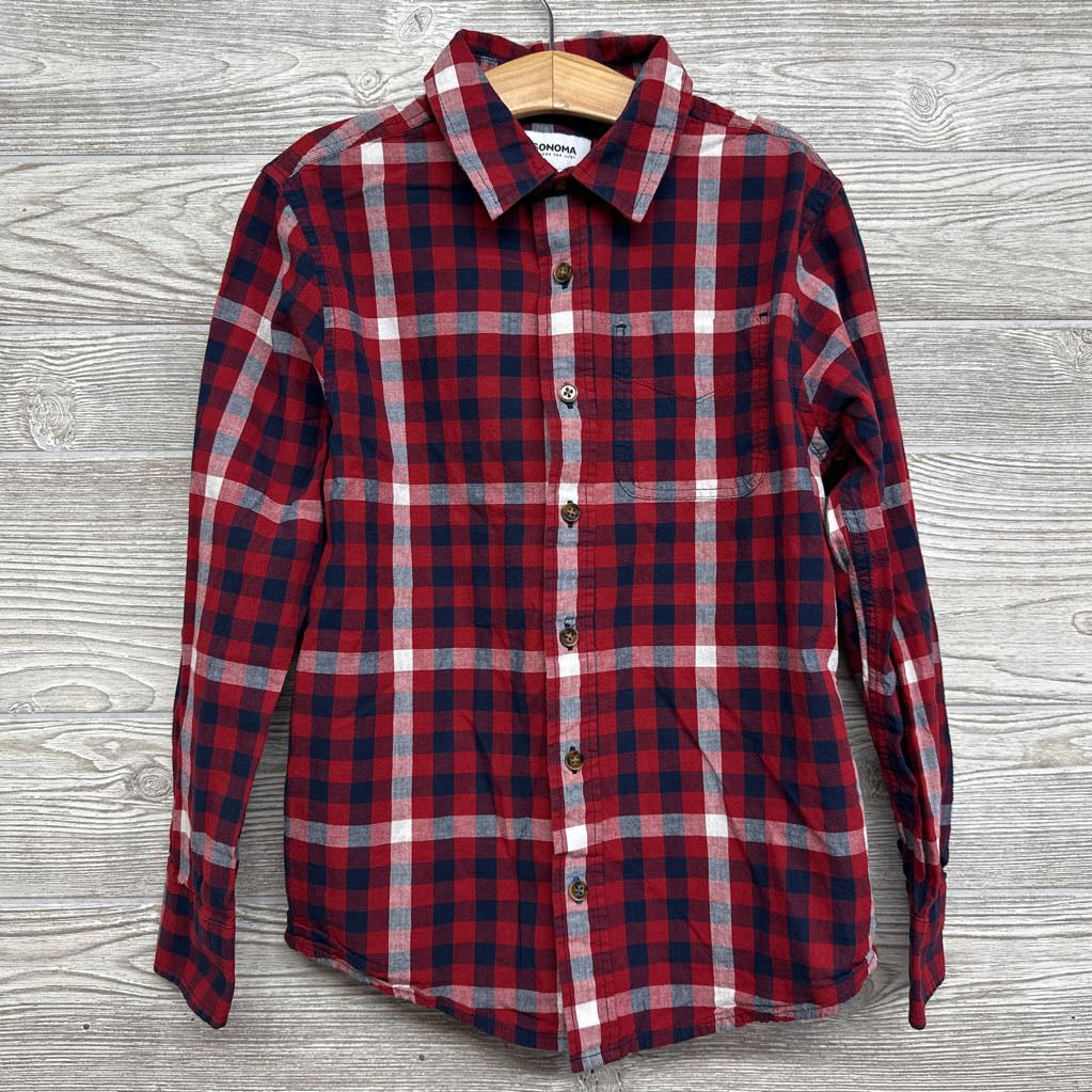 LS Button Up Shirt Chest Pocket 8
