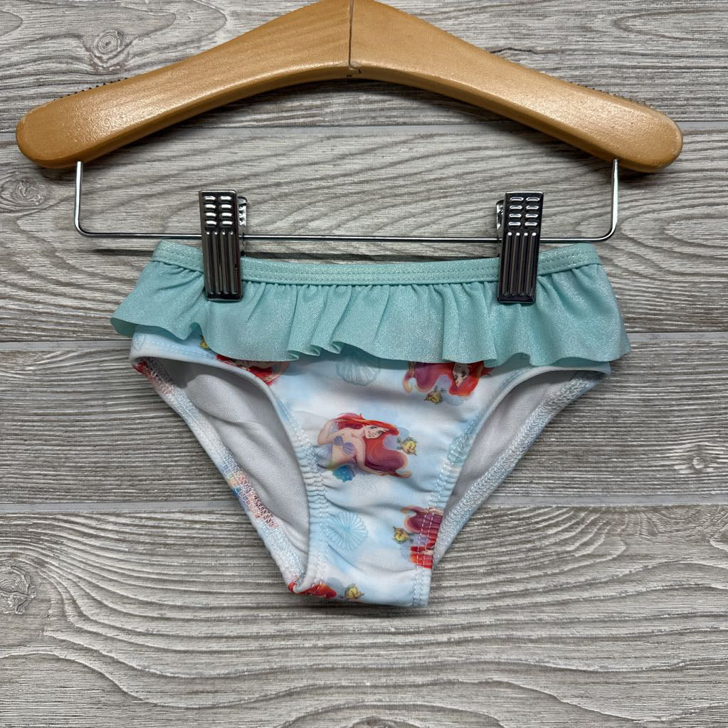 Swim Cover W/ Hood & 2 Pc Swimsuit Ariel 18M