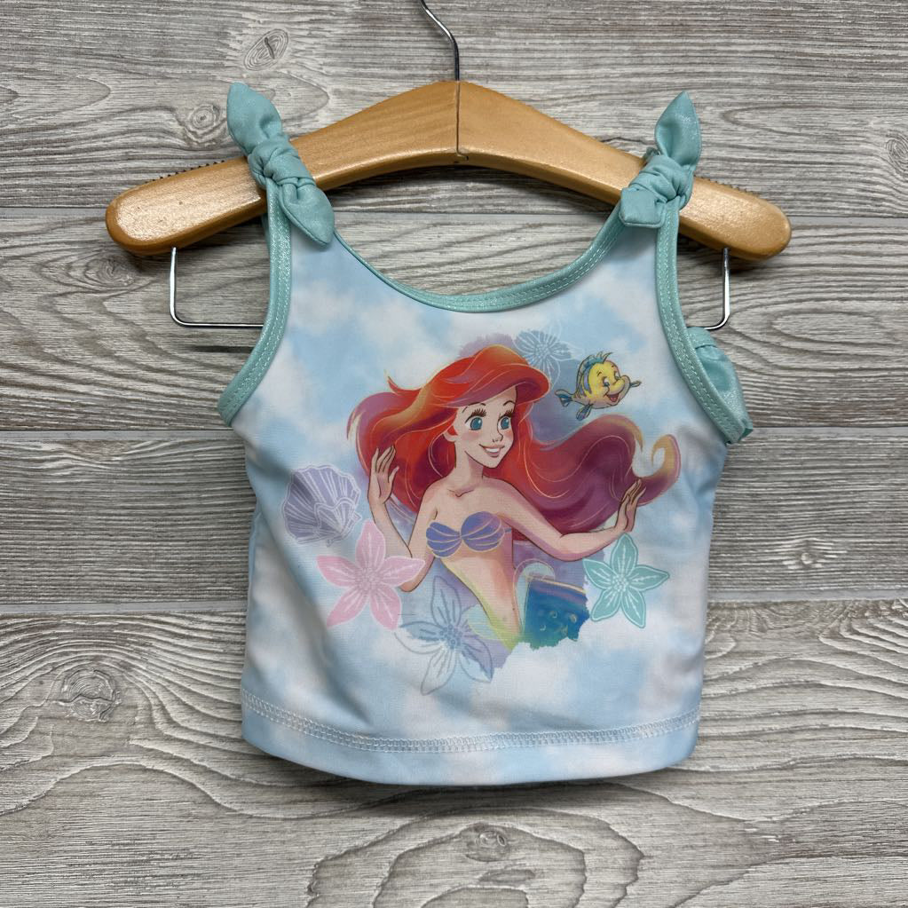 Swim Cover W/ Hood & 2 Pc Swimsuit Ariel 18M