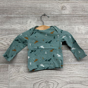 LS Shirt Dinosaurs Trees 0-3m