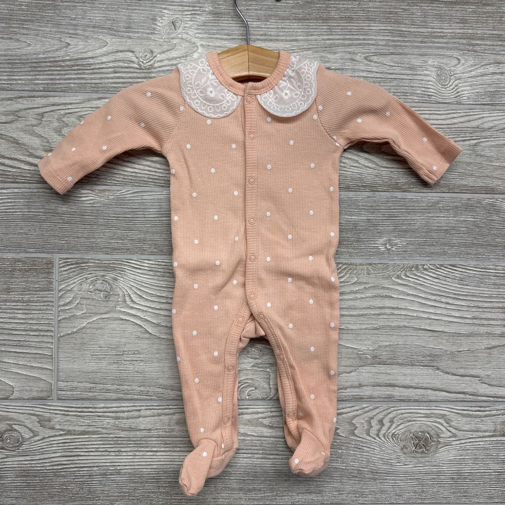 Ribbed Sleeper Dots Lace 3m