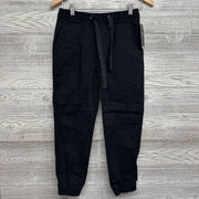NEW Woven Drawstring Jogger Pull On Pants 14