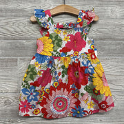 NEW Flutter Strap Dress Flowers 2t