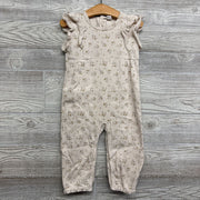 Ribbed Sophie Jumpsuit Flowers 3t