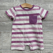 Washed Stripes Shorty Romper 9M