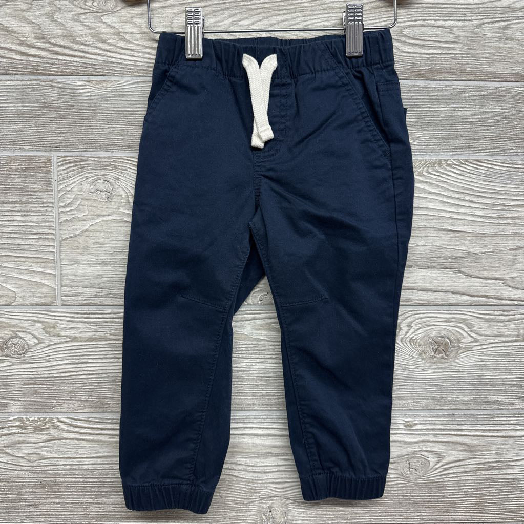 Drawstring Pull On Jogger Pants 2t