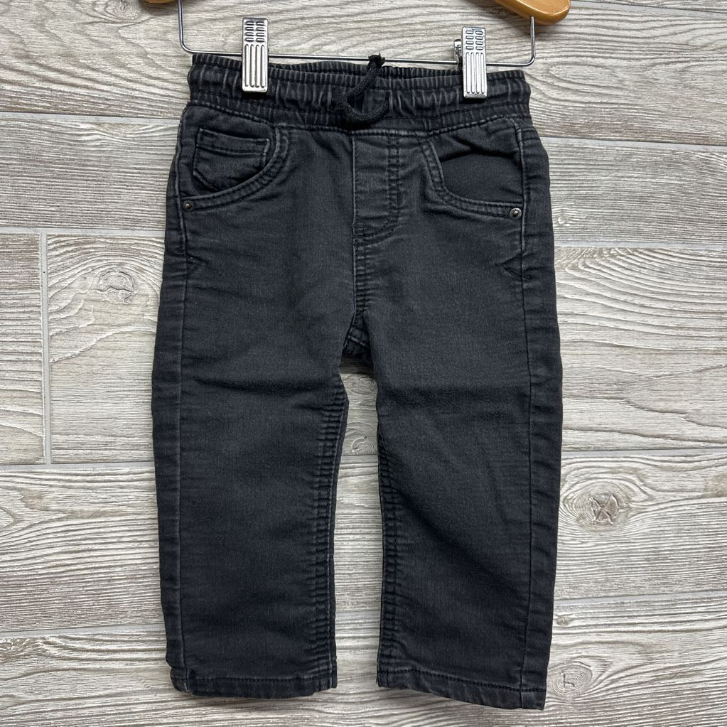 Straight Drawstring Jeans 18M