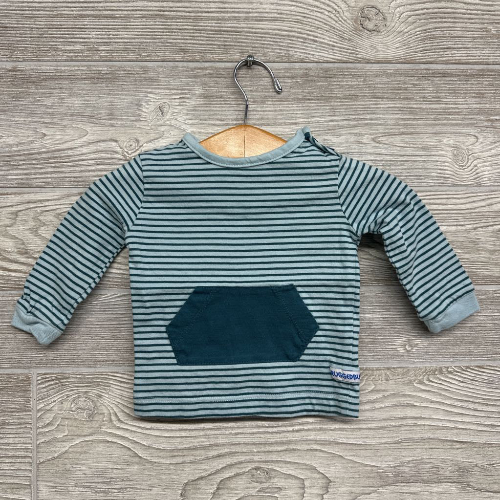 LS Shirt Stripes 3-6M