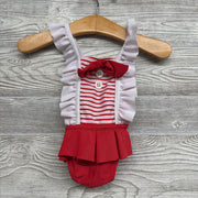 Ruffle Swimsuit Stripes 3M