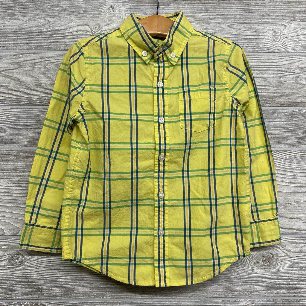 Plaid Button Up Shirt 4t