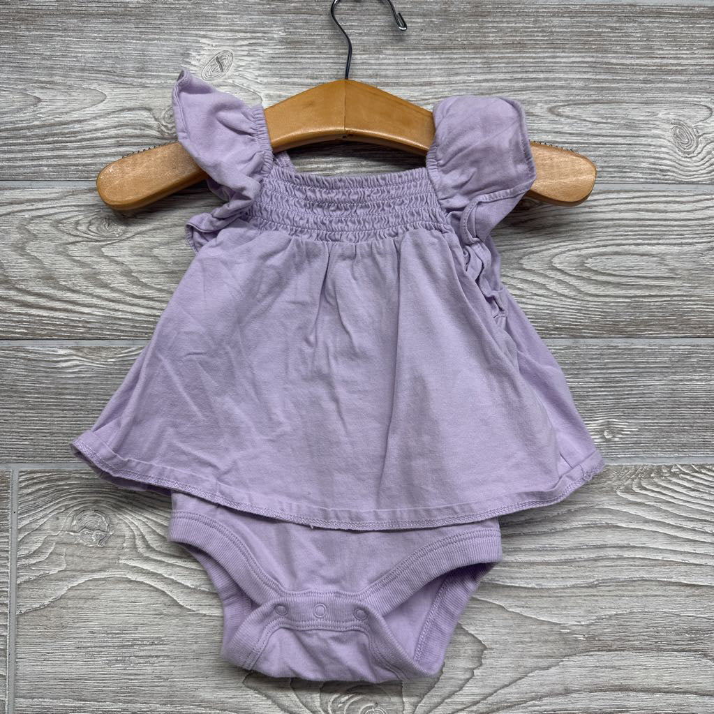 Flutter Sleeve Smocked Tank Top 0-3M