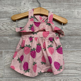 Dress & Bloomers Strawberries 3M