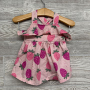 Dress & Bloomers Strawberries 3M