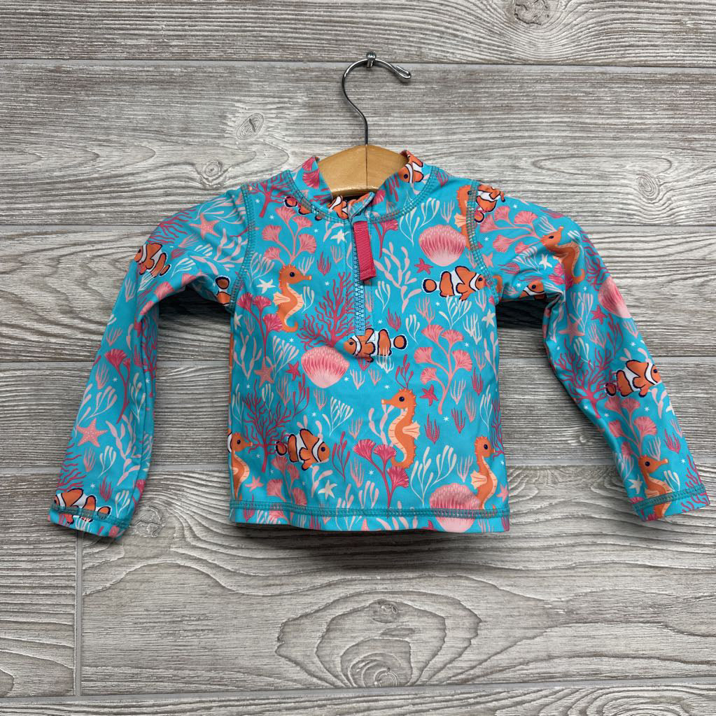 LS Rash Guard & Bottoms Sea Horse 12-18M
